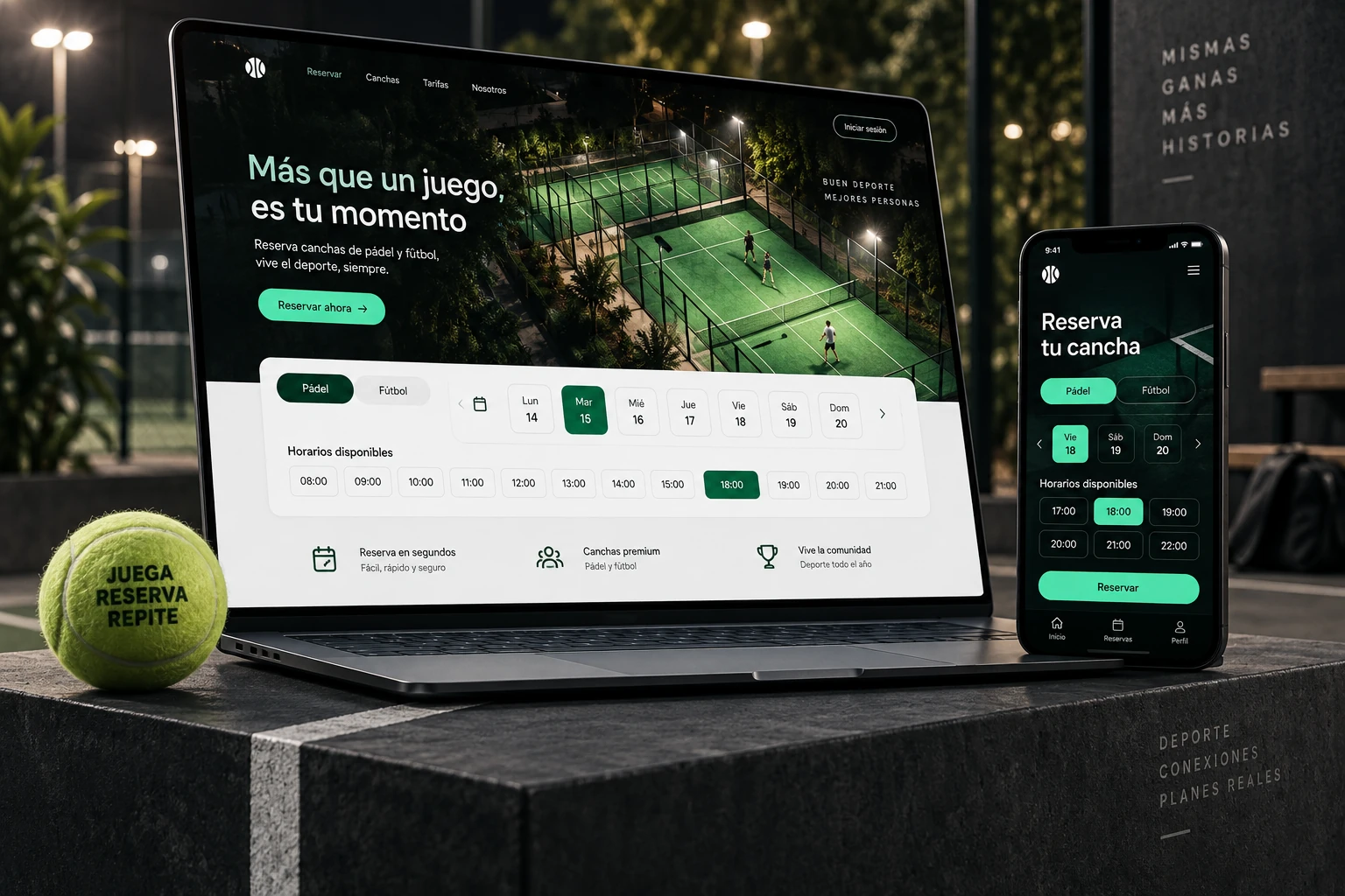 Reservas deportivas